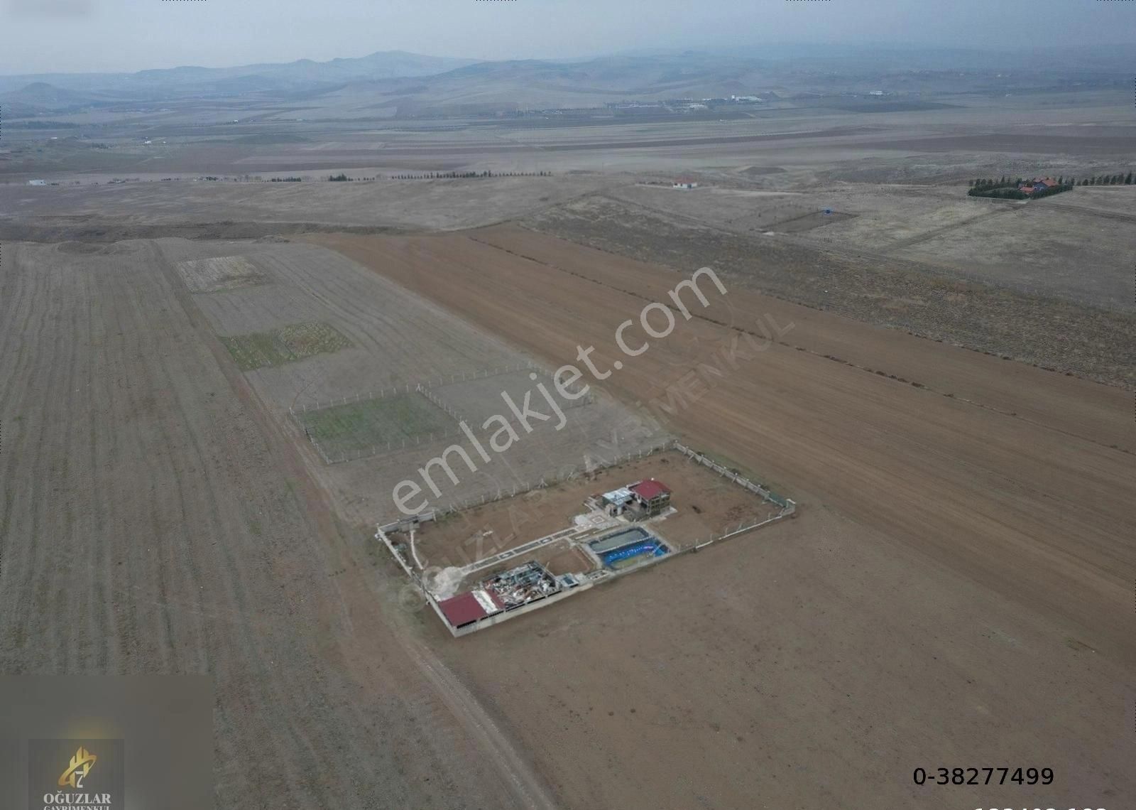 Polatlı Gedikli Satılık Konut İmarlı Oğuzlar'dan__ Gedikli'de 0.18 Emsal 1000m2 Tek Tapu İmarlı Arsa