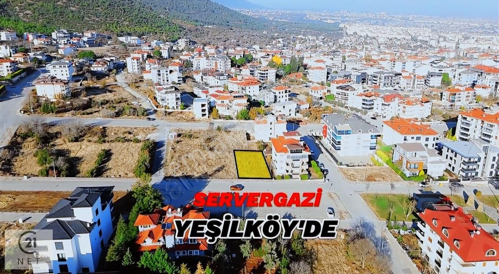 Merkezefendi Gerzele Satılık Konut İmarlı Century21 Net'ten Servergazi Yeşilköy'de 440m Satılık Arsa