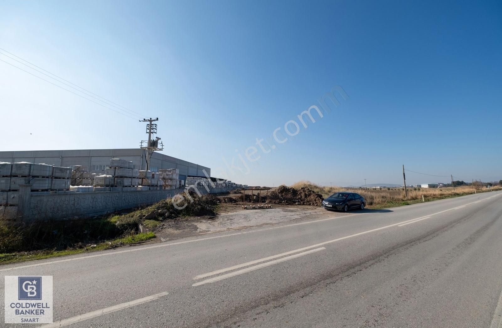 Menemen İnönü Satılık Depo, Antrepo İzinli Menemen Seyrek Tarımsal Amaçlı Soğuk Hava Deposuna Uygun Arazi