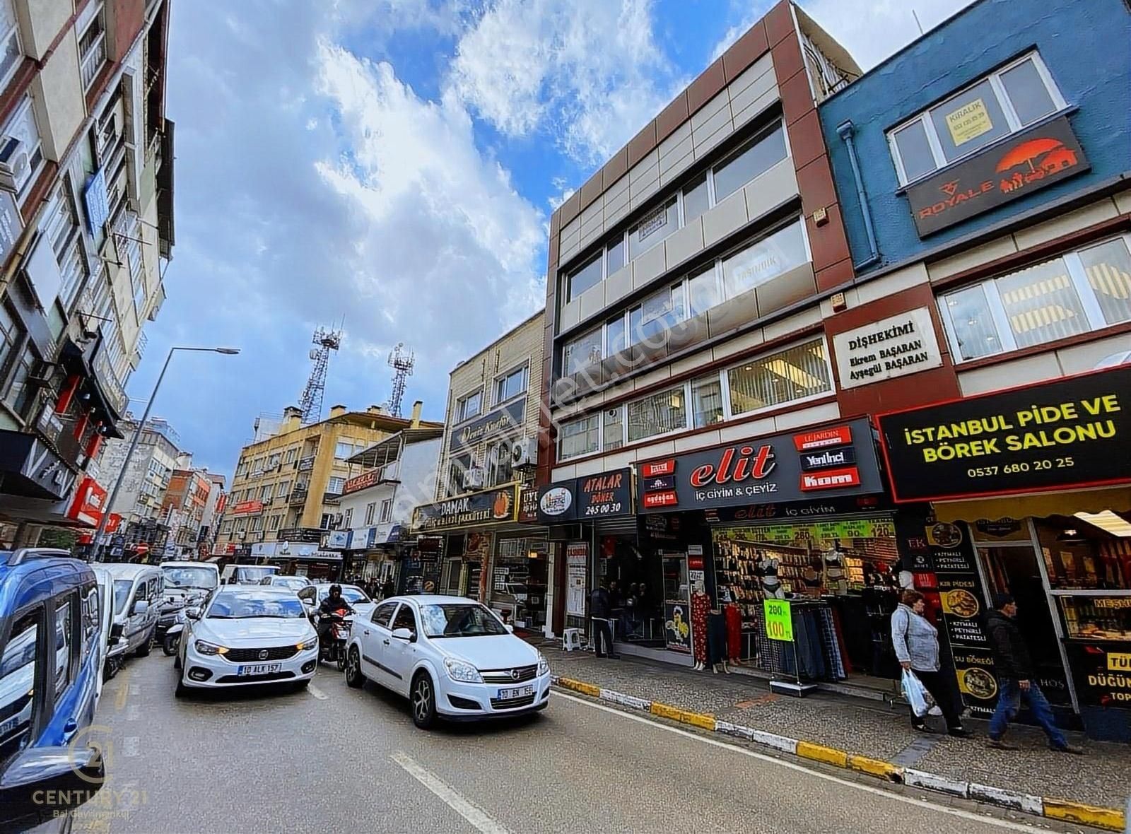 Karesi Eski Kuyumcular Satılık Dükkan & Mağaza C21 Bal'dan Yeşilli Camii Karşısı Atalar Cd 3 Kat Satılık Dükkan