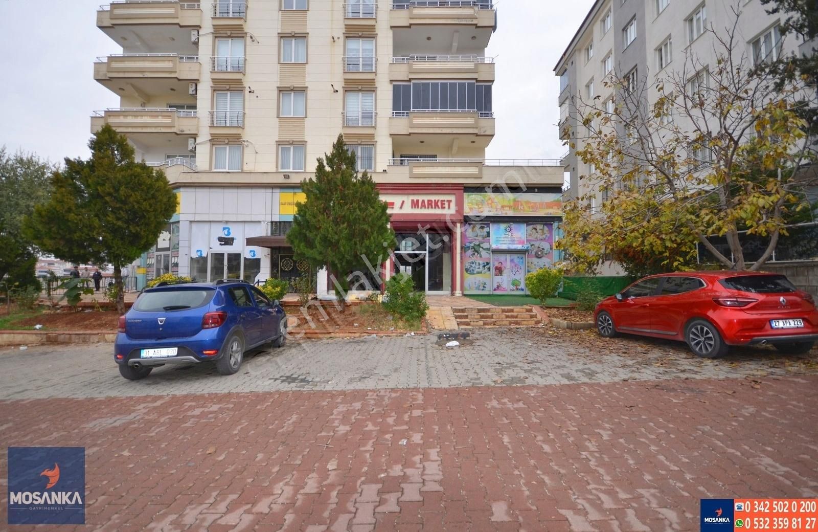 Şahinbey Bülbülzade Kiralık Dükkan & Mağaza Mosankadan Erdem Koleji Civarı Cadde Üzeri Kiralık Ticari Dükkan