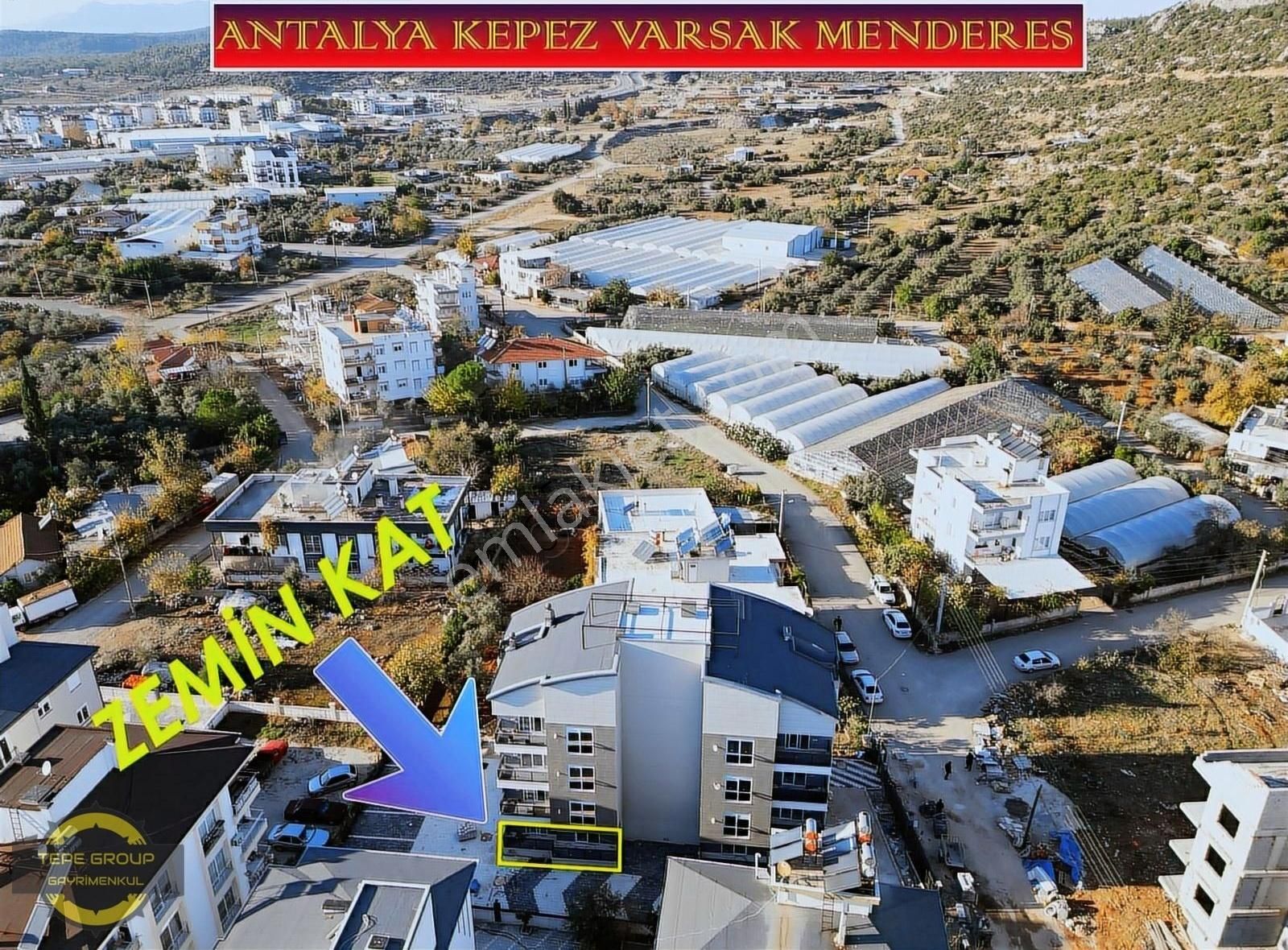 Kepez Varsak Menderes Satılık Daire Antalya Kepez Varsak/mendereste 2+1 Satılık Sıfır Daire