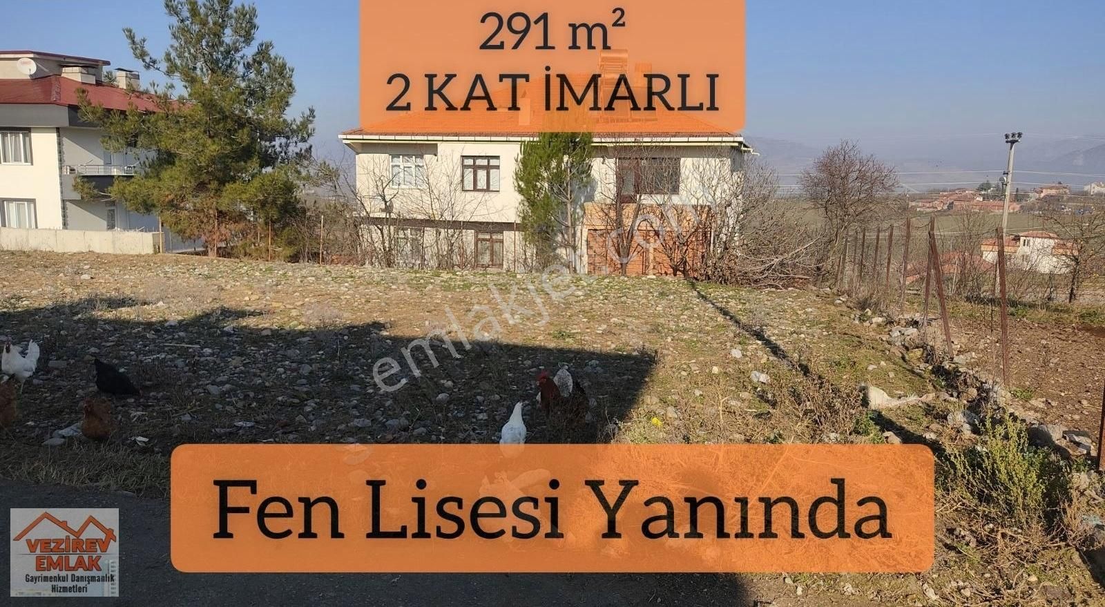 Vezirköprü Hıdırlık Satılık Konut İmarlı Fen Lisesi Yanında 291 M2 - 2 Kat İmarlı Kupon Arsa