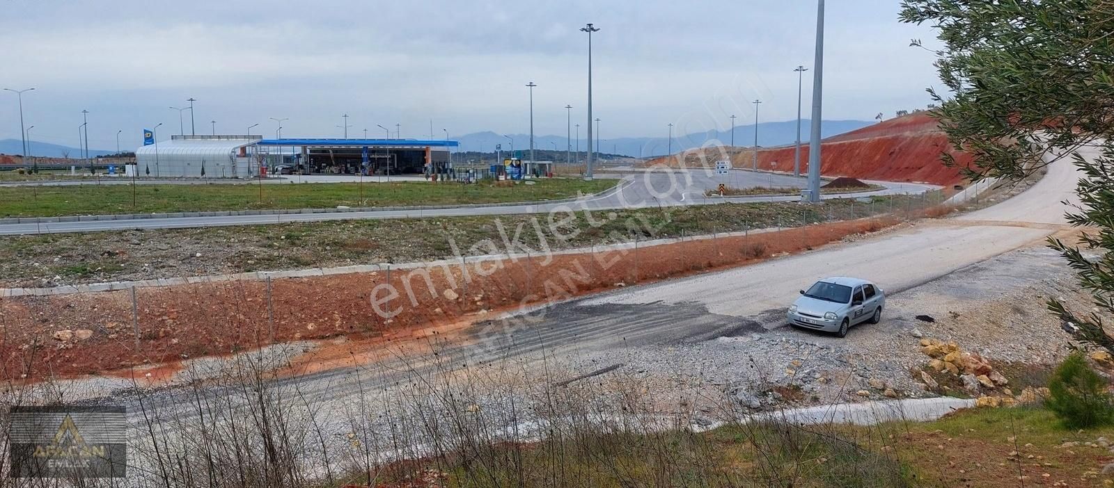 Bergama Zeytindağ Satılık Tarla Afacan Dan Zeytindağ Otoyol Yakını Satılık Deniz Manzaralı Arazi