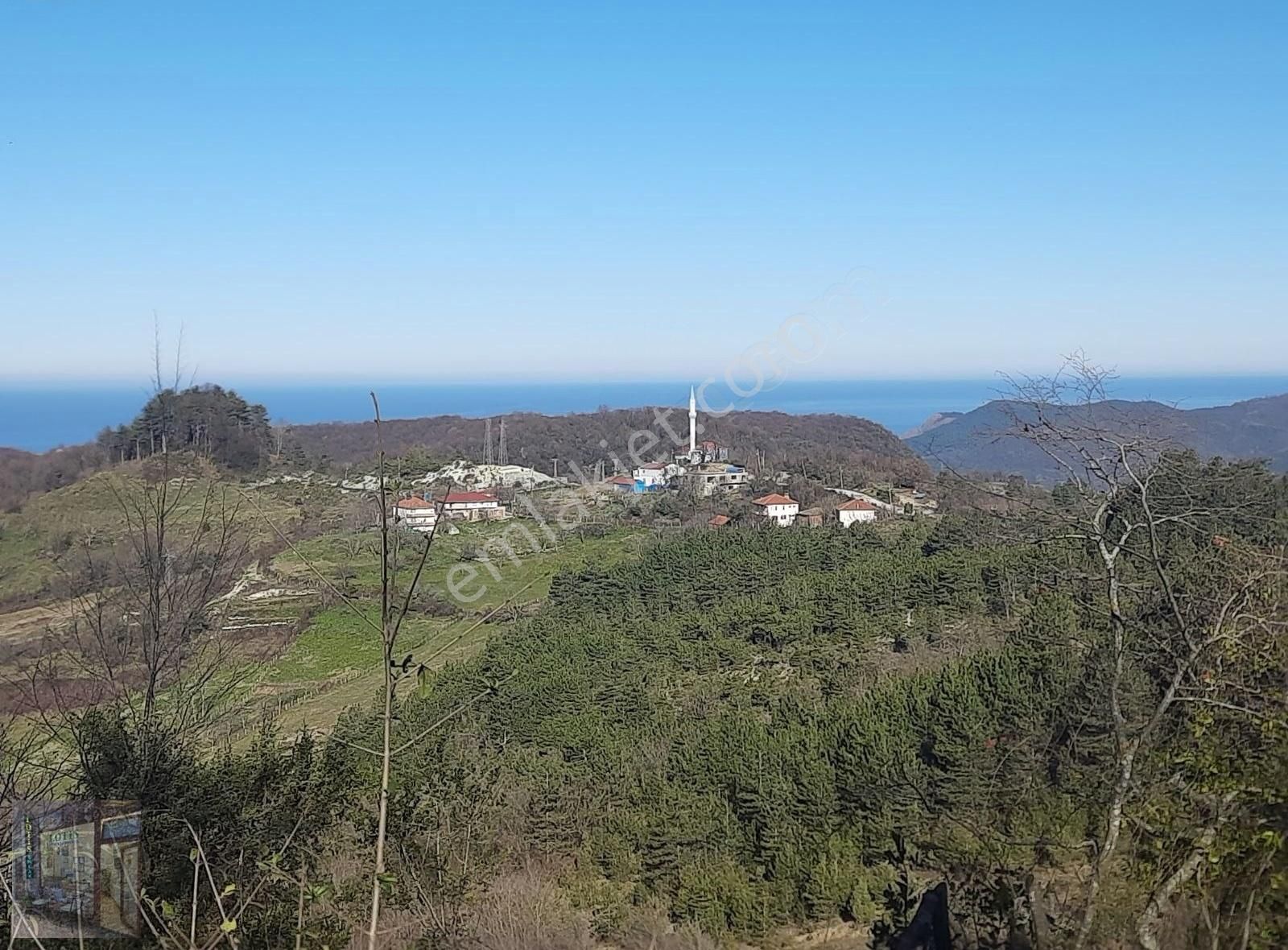 Amasra Çakrazboz Köyü (Kuyupınar) Satılık Tarla Deniz Manzaralı Yatırım Fırsatı!!!