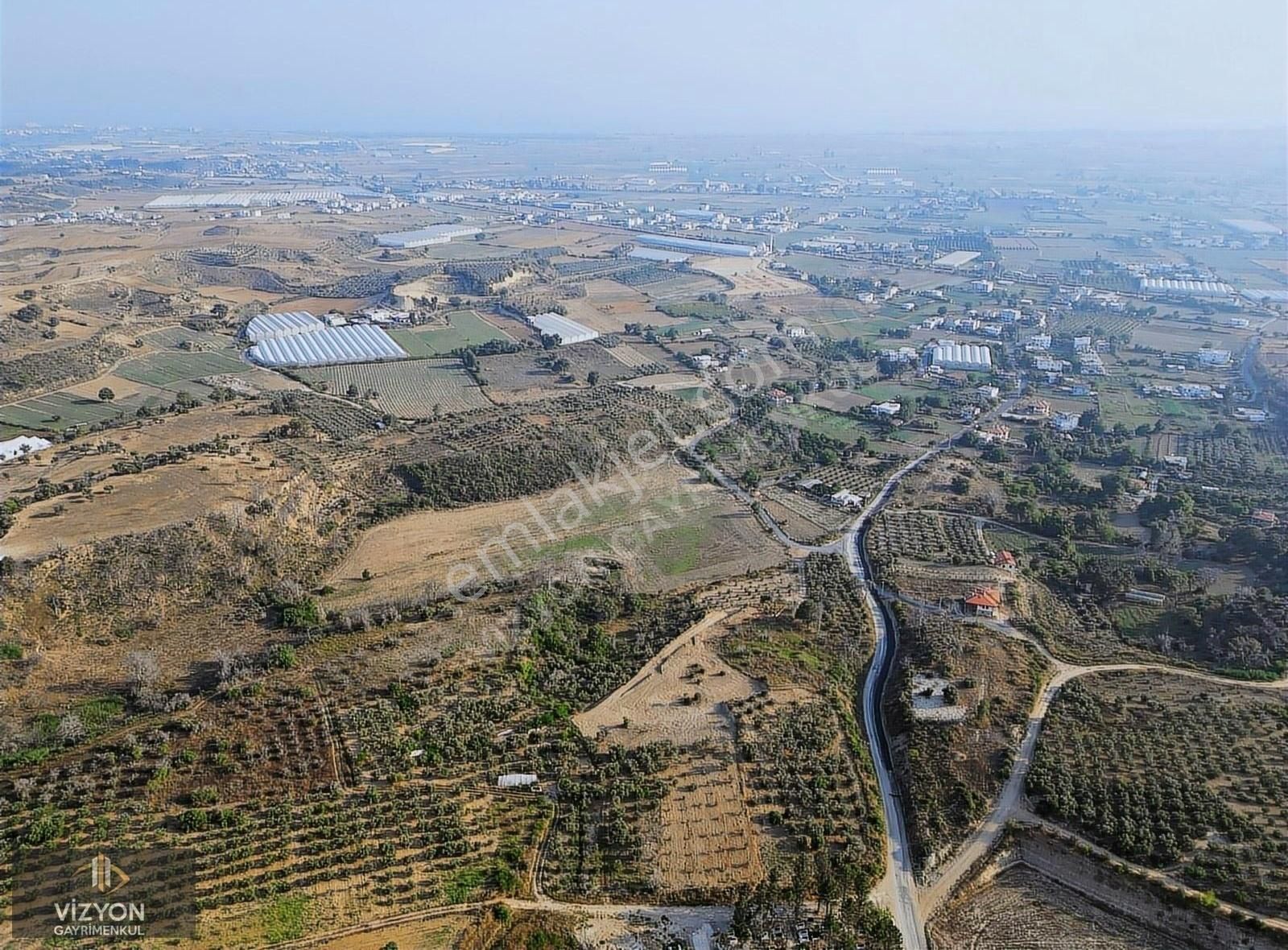 Manavgat Demirciler Satılık Tarla Vizyon Gayrimenkulden Satılık Deniz Manzaralı 3 Adet Tarla