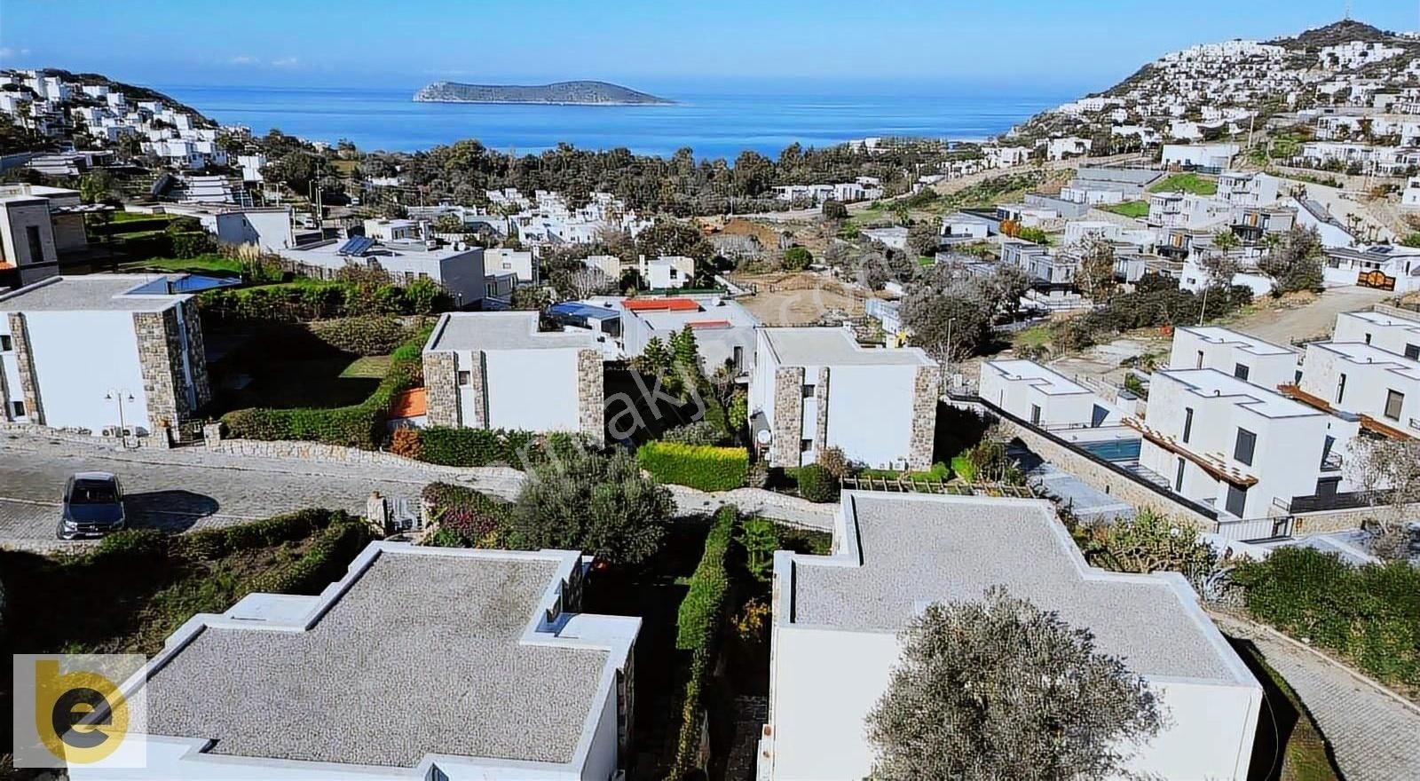 Gümüşlükte Yeşillikli Sitede Deniz Manzaralı 2+1 Üst Kat Daire - Görsel 22