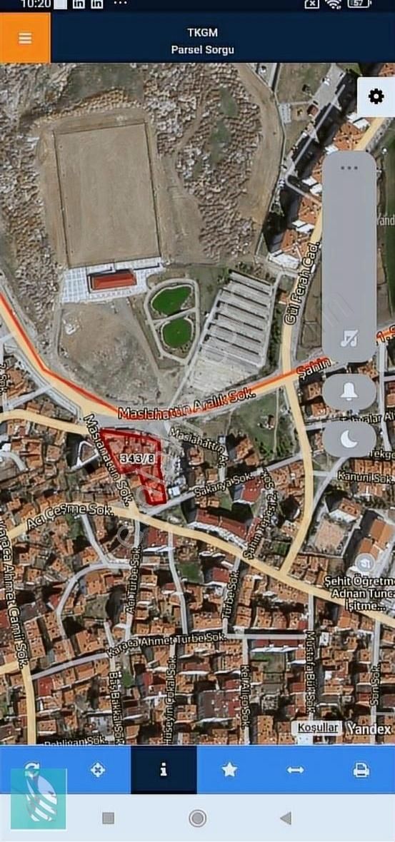 Edirne Merkez Barutluk Satılık Konut İmarlı Edirne Merkez Barutluk Mahallesi'nde Cadde Cepheli 1.844 M² Arsa