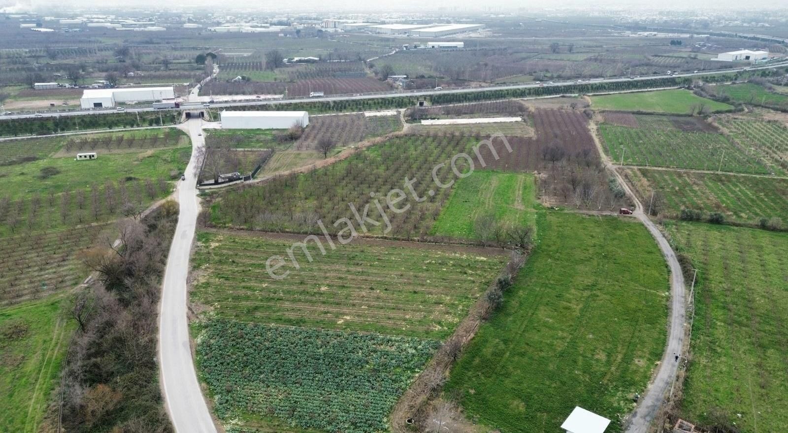 Osmangazi İsmetiyede 6733 M2 Asfalt Yola Cephe Satılık Arazi - Görsel 4