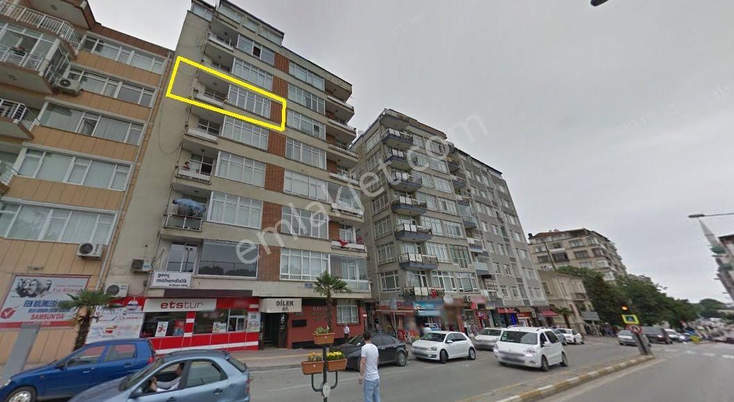 Samsun İlkadım Deniz Manzaralı Kiralık Daire Lise Caddesine Cephe,salon-mutfak Ayrı,asansörlü,2 Balkonlu 2+1