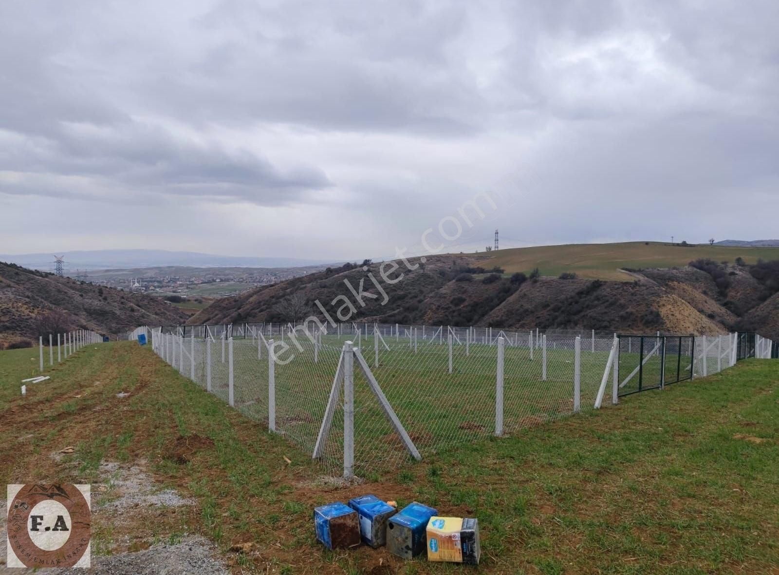 Keçiören Çalseki Satılık Özel Kullanım Tel Örgü Kapı 250 M2 Manzaralı Bu Fiyatlara Son Hobi Bahçeleri