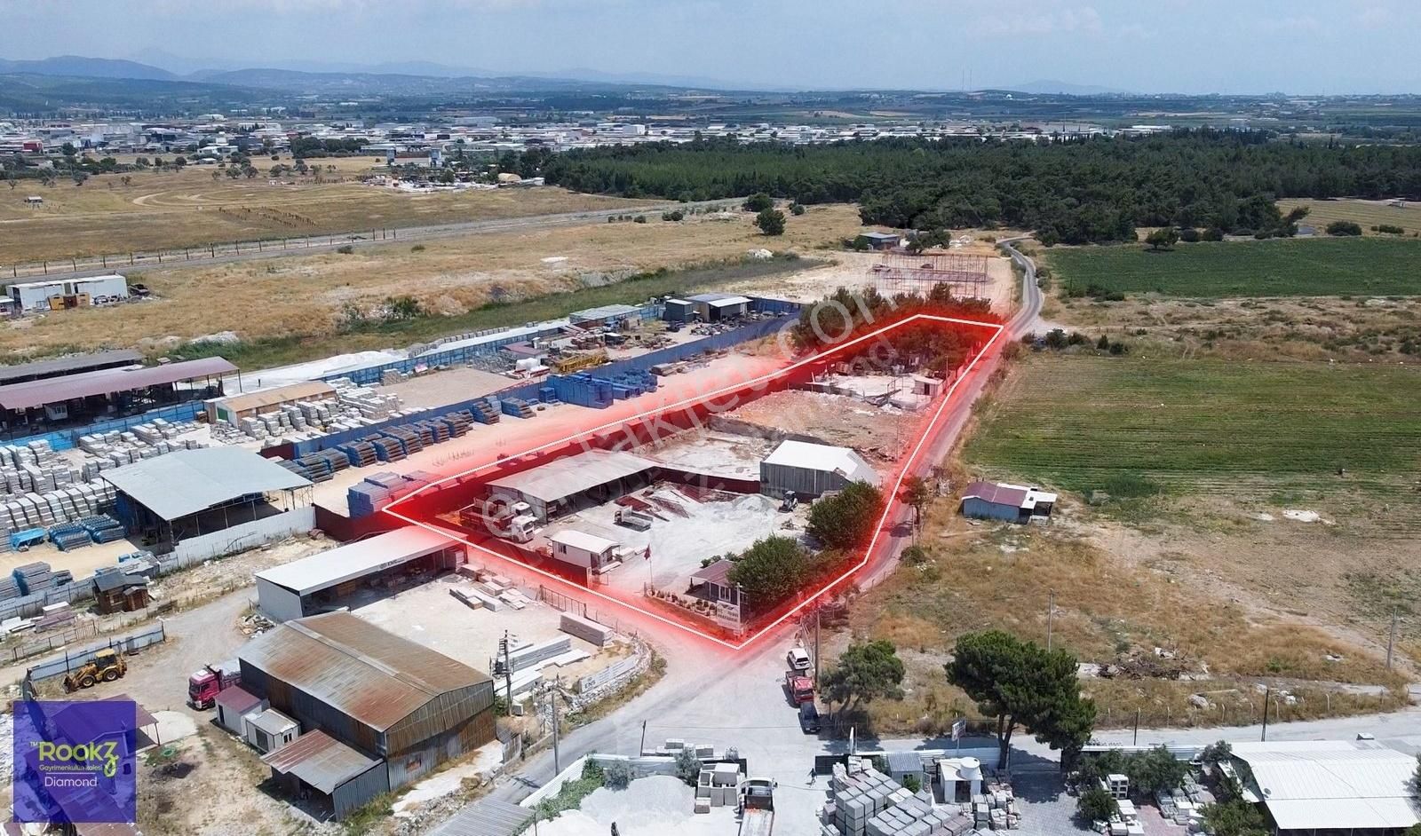 Menderes Kısık Satılık Tarla Menderes Kısık 5000 M2 Satılık Arazi