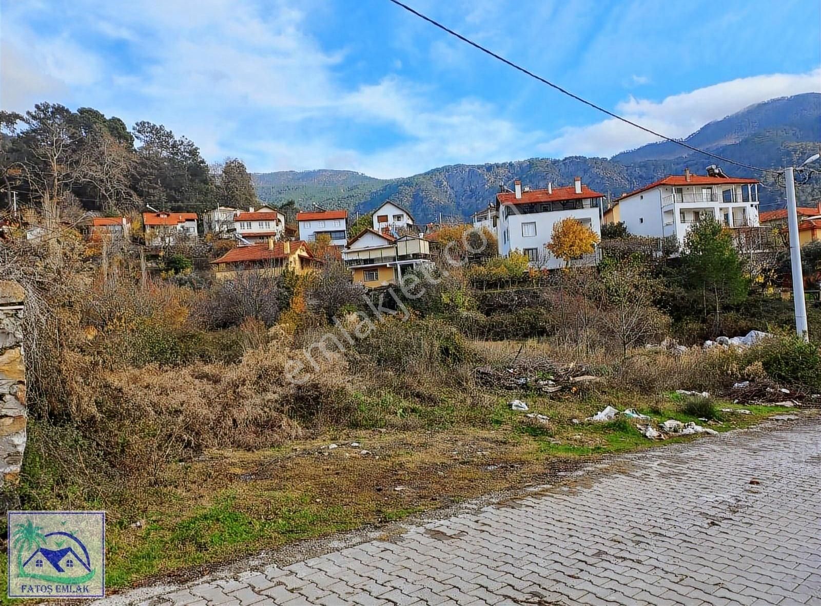 Köyceğiz Yayla Satılık Konut İmarlı Fatoş Emlak'tan Muğla Köyceğiz Yayla Mah 367 M2 Tek Tapu Arsa