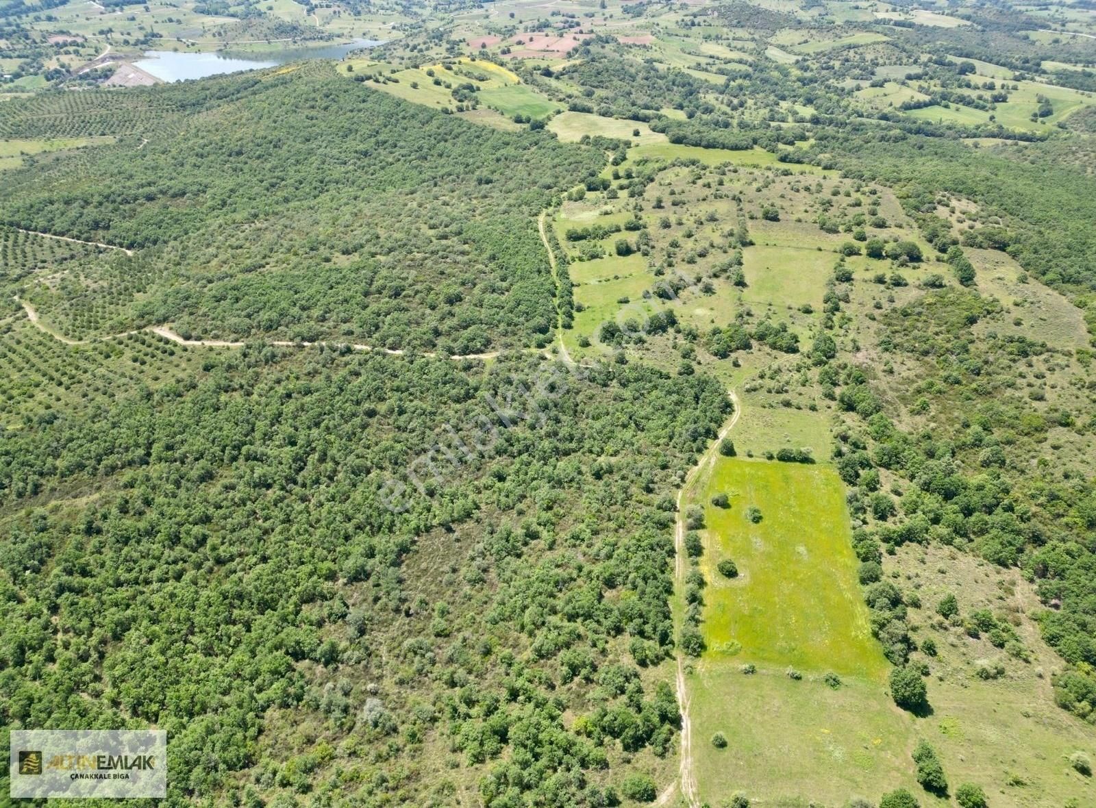 Biga Gürgendere Köyü Satılık Tarla Yola Cephe 1650 M2