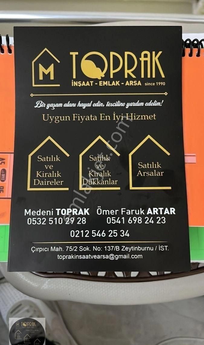 Zeytinburnu Telsiz Satılık Konut İmarlı Toprak İnşaat & Emlak'tan Zeytinburnu Satılık İmarlı Telsiz 150 M2 Arsa