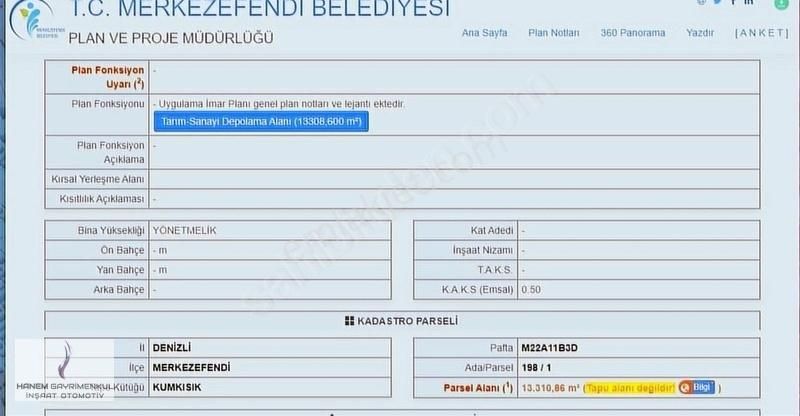 Hanem Den Kumkısıkta Çevre Yoluna Sıfır Köşe İmarlı Parsel - Görsel 5