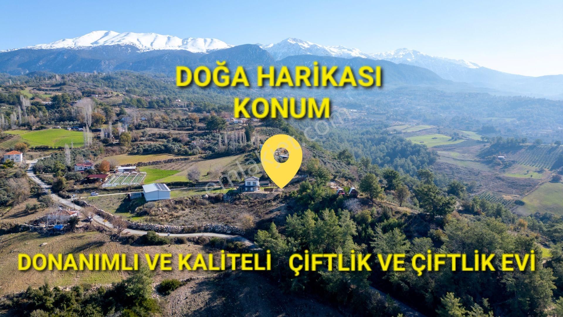 Seydikemer Yakaköy Satılık Çiftlik Evi Doğa Harikası Konum-çok İyi Donanımlı-kaliteli Çiftlik-çiftlik Evi-villa