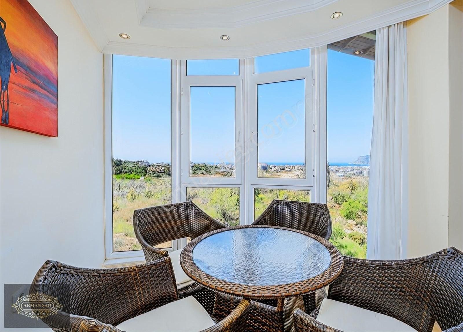 Alanya Oba Mah.full Manazaralı Eşyalı Satılık 3+1 Dubleks Daire - Görsel 16