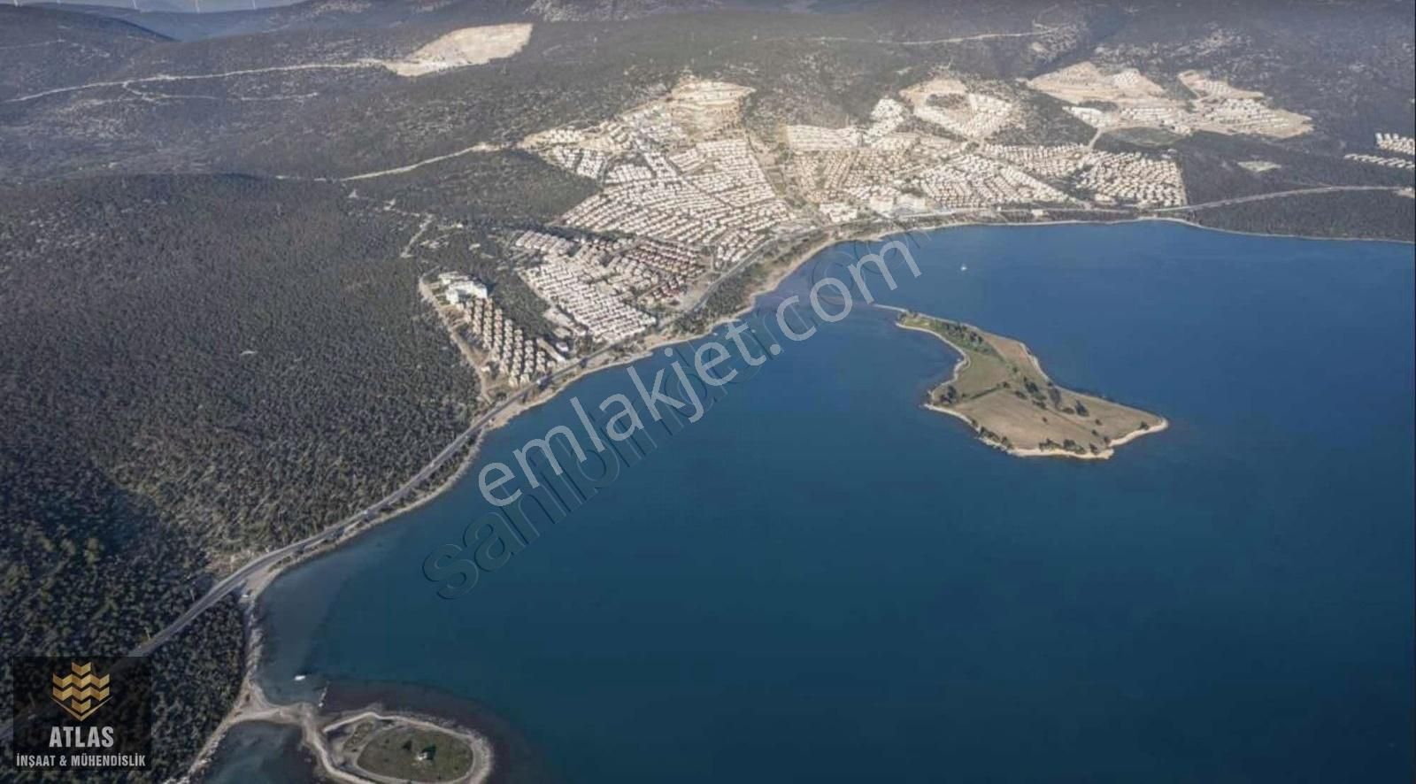 Didim Akbük Satılık Villa İmarlı Didim Akbükte Full Zeminden Panoramik Deniz Manzaralı 300m2 Arsa