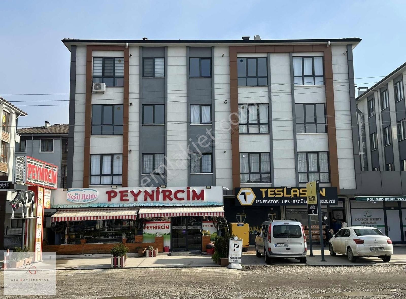 Düzce Merkez Çavuşlar Kiralık Daire Ata Gayrimenkul | Akçakoca Yolu Üzeri Ara Kat 1+1 Kiralık Daire