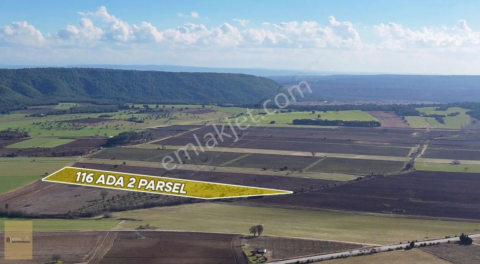 Eceabat İsmetpaşa Satılık Tarla Çanakkale Eceabat İsmetpaşa Mahallesi'nde Satılık Tarla