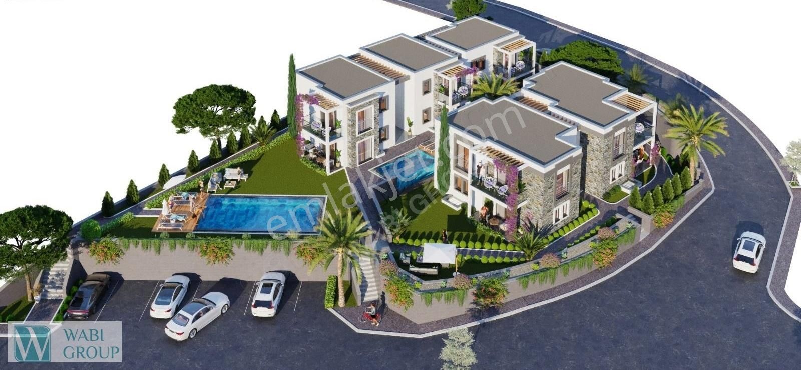 Bodrum Çiftlik Satılık Daire Bodrum-yalıçiftlik Havuzlu Butik Site Projeden