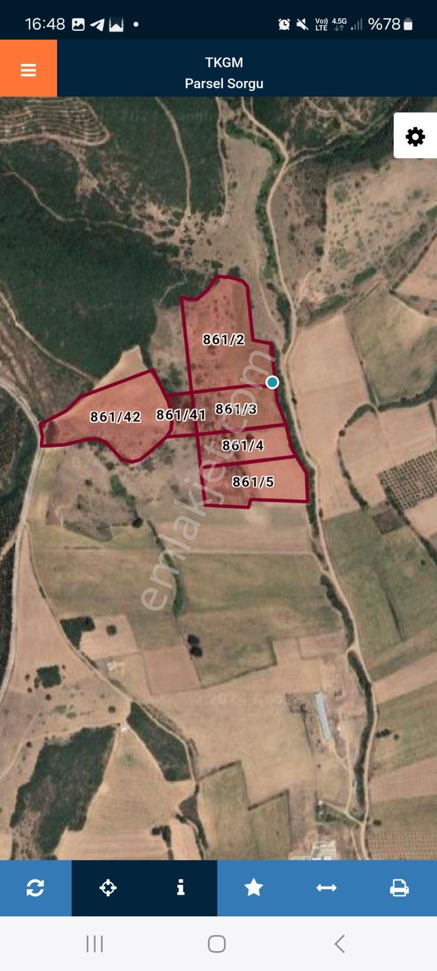 Bursayenişehir Dereköy,de Acil Satılık Yolusuyu Olan 9350m2 Tarla - Görsel 13