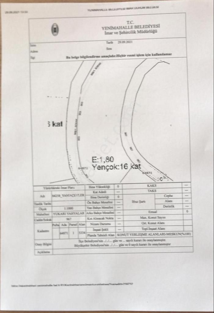 Kentsel Dönüşüm Kapsamında Kat Karşılığı Arsa - Görsel 18