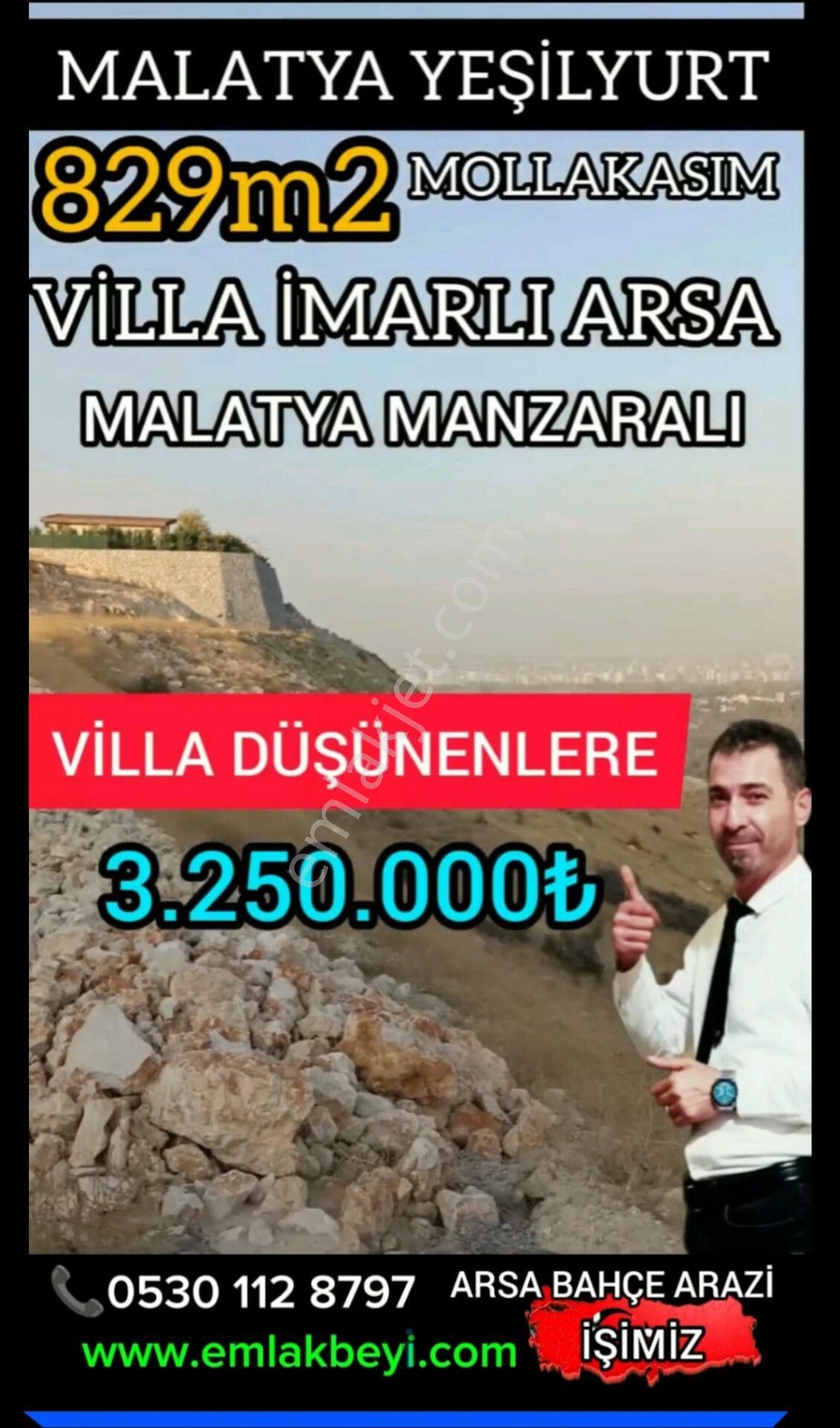 Battalgazi Niyazi Satılık Tarla Malatya Yeşilyurt Molla Kasım