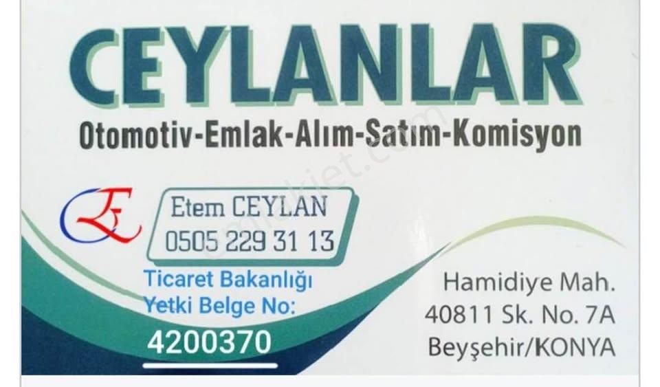 Beyşehir Gökçimen Satılık Tarla Ceylanlar Emlaktan Beyşehir Gökçimen Mah. 11633 M2 Yatırımlık Tarla