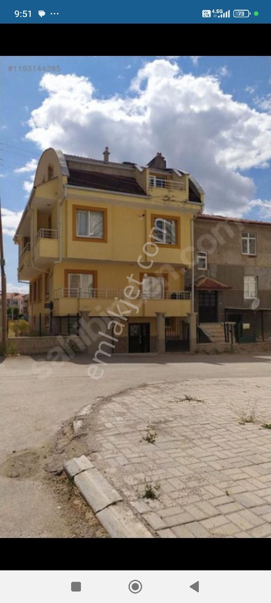 Karaman Merkez Kırbağı Kiralık Daire Karaman Eğitim Ve Araştırma Hastanesi Karşısında Eşyalı 1+1 Apart Daire