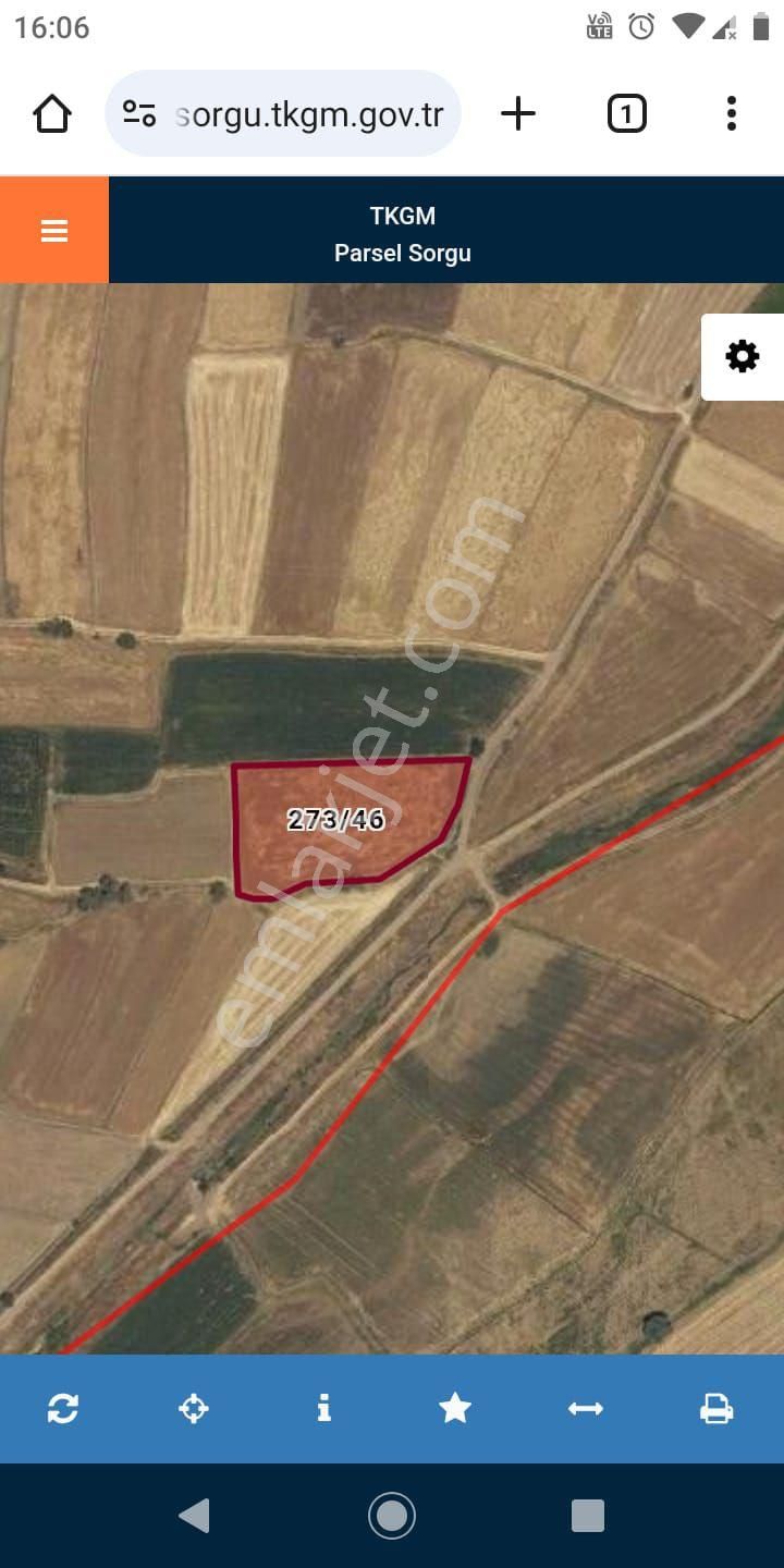 Suyu Yolu Mevcut Tarla - Görsel 2