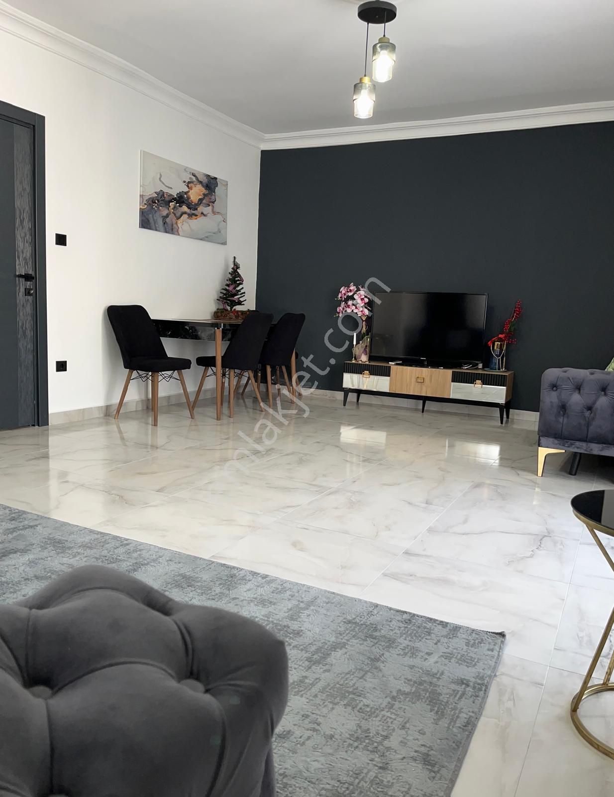 Alanya Konaklı Mah. Satılık 2+0 Mobilyalı Daire Denize 150 Metre