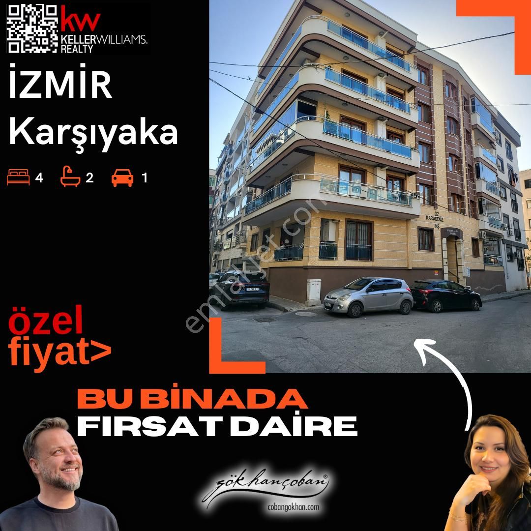 Karşıyaka Dedebaşı Satılık Daire Satılık 3+1 Daire – Ferah Ve Konforlu Yaşam!