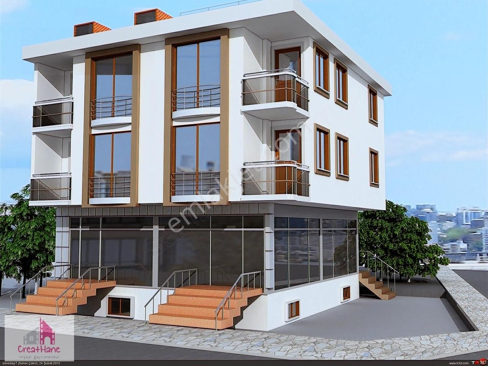 Dalaman Atakent Devren İşhanı Katı Yetkili Ofis-200m2 Dükkan Ve 4 Daireden Oluşan 600m2 İş Merkezi