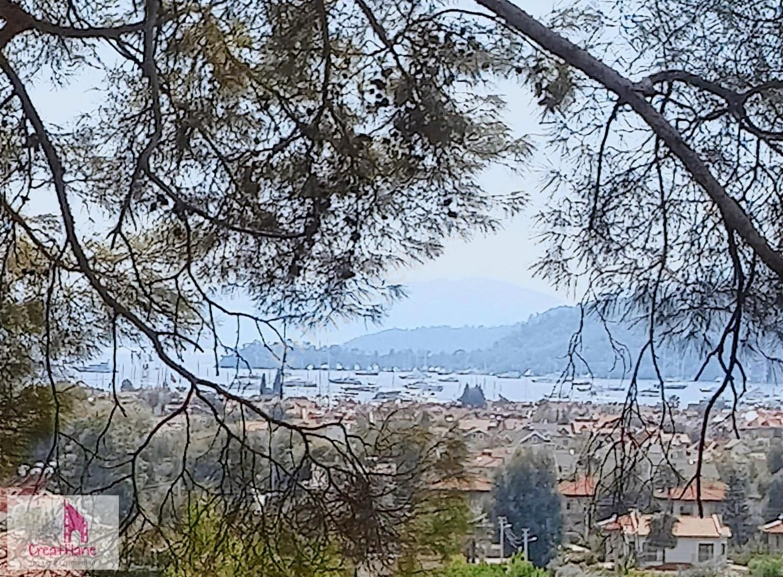 Fethiye Göcek Satılık Konut İmarlı Göcek'te Panoromik Deniz Manzaralı 2 Dönüm Arazi -muhteşem Konum