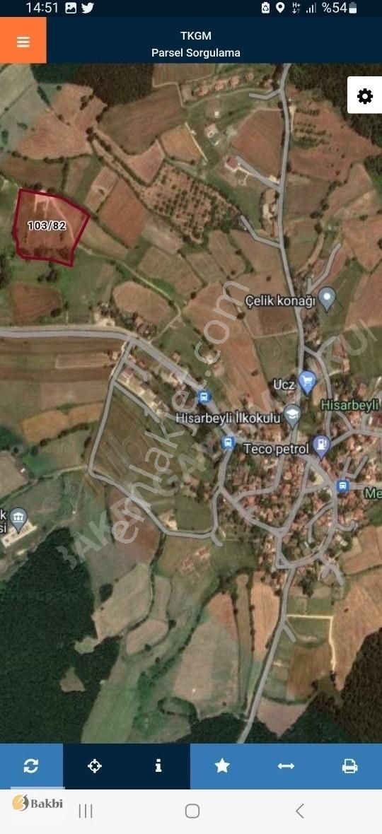 Çatalca Hisarbeyli Satılık Arsa Aciliyetten Fiyat Düştü. - Görsel 14