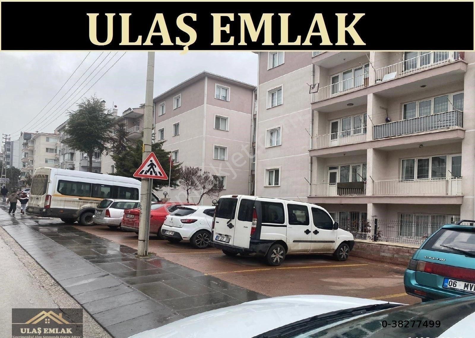 Sincan Selçuklu Satılık Daire Ulaş Emlak Elvankent Bitişiği Ahi Mesut Bulvarı Üstü Site İçi