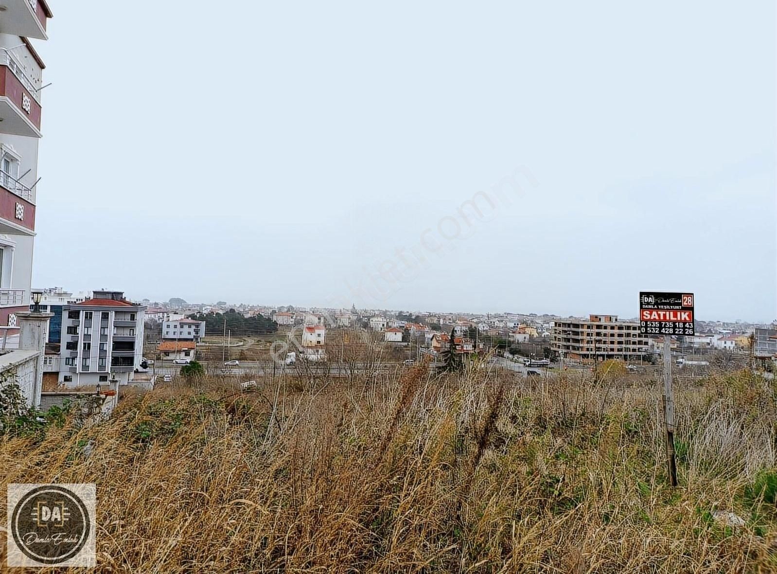 Atakum Yalı Satılık Konut İmarlı Damla Emlak'tan Taflanda Deniz Manzaralı Yola Yakın Arsa