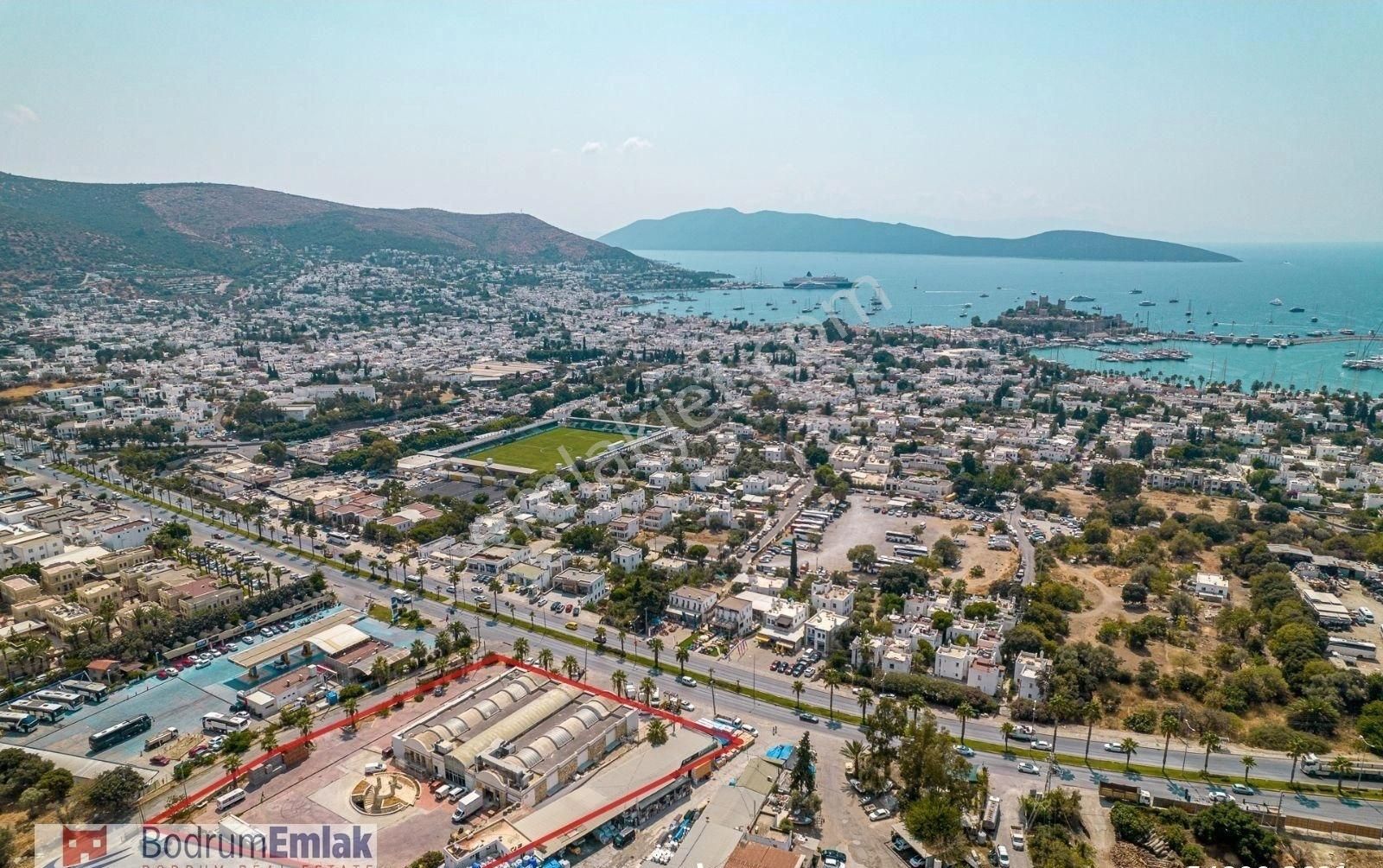 Bodrum Yeniköy Satılık Ticari İmarlı Bodrum Ana Yol Üzeri Yatırımlık Satılık Ticari Mülk