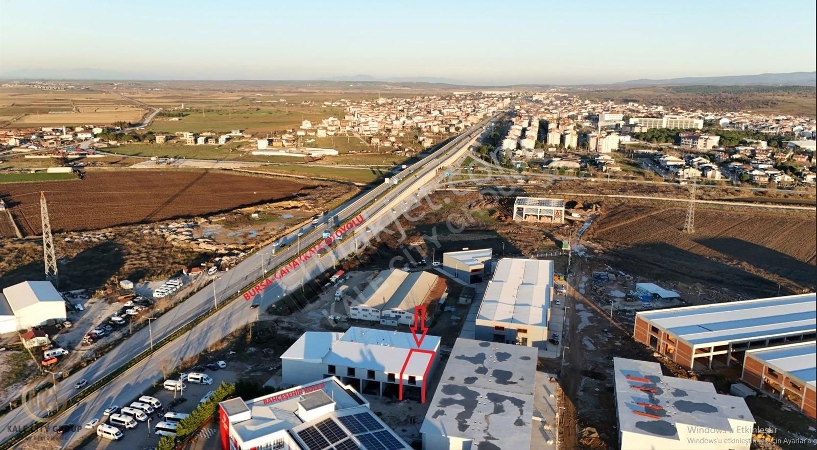 Biga İstiklal Satılık Dükkan & Mağaza Biga Sanayi Sitesinde Sıfır Satılık Köşe Dükkan