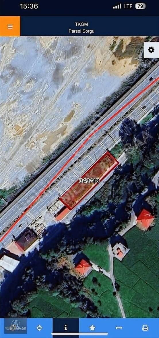 İyidere Ana Yol Kenarında 600m2 Depo Ve İmalata Uygun Arsa !!