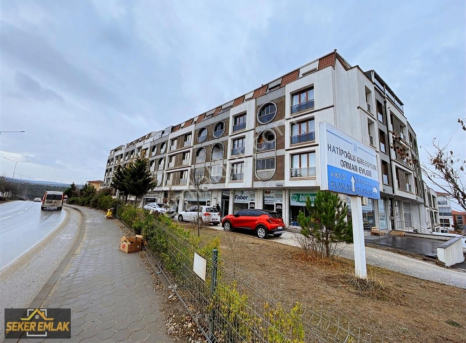 Odunpazarı Gültepe Satılık Daire Şeker Emlaktan Green Park Sitelerinde 110m² 2+1 Dublex Daire