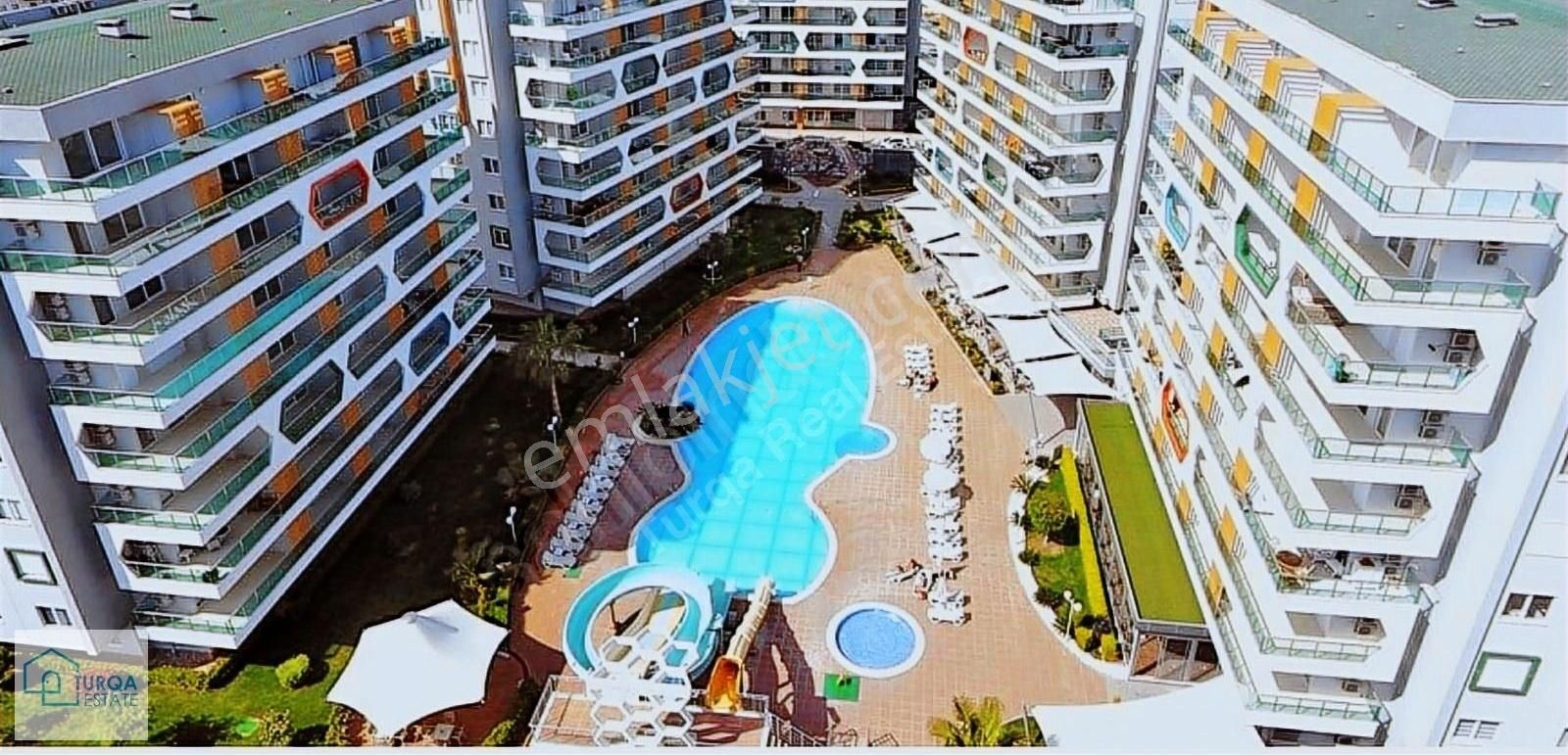 Alanya Avsallar Satılık Daire Avsallar Emerald Park'ta Satılık 1+1 Eşyalı Daire