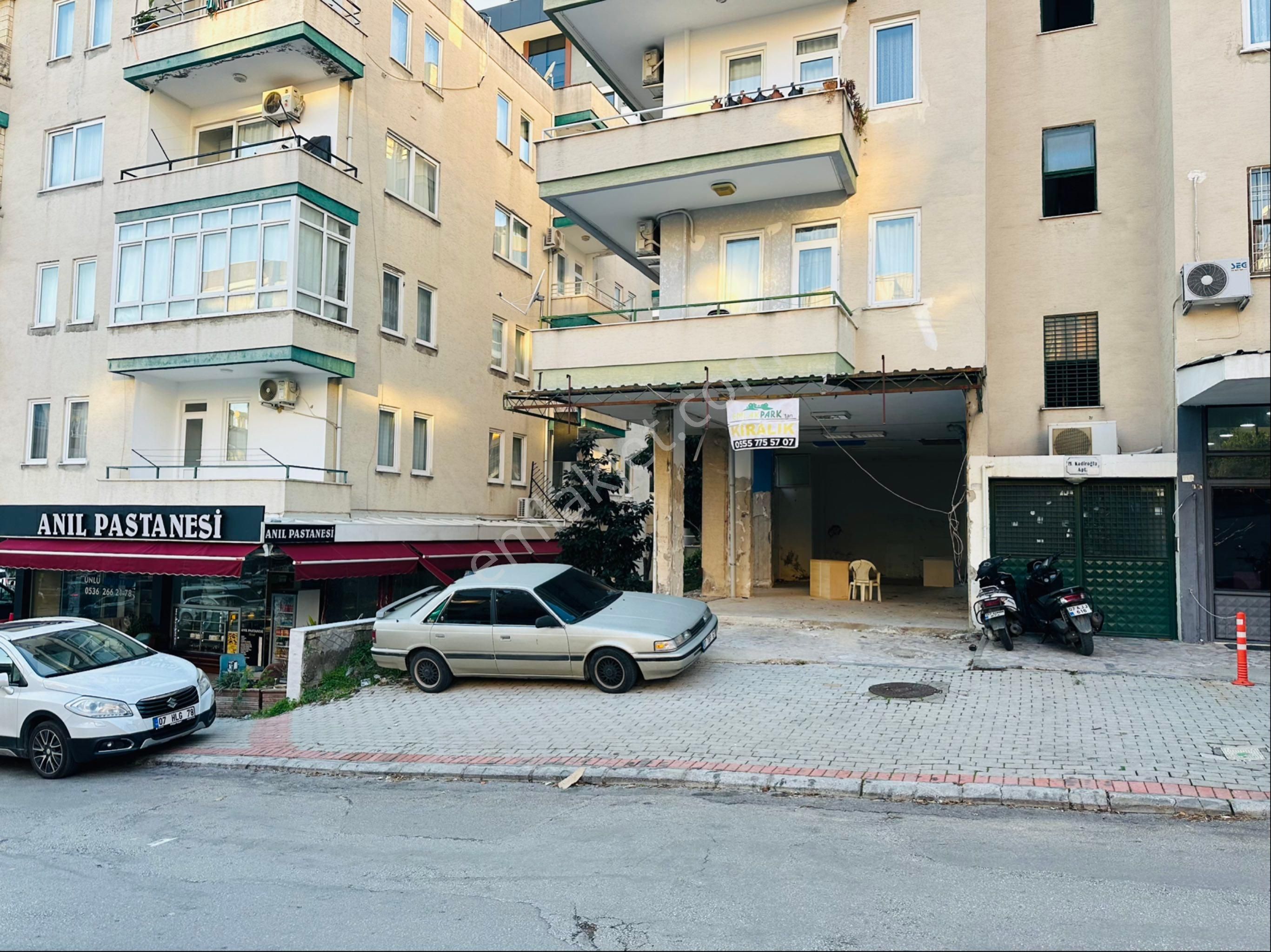 Alanya Kadıpaşa Kiralık Dükkan & Mağaza Emlakparktan Kadıpaşa Mah. Şifa Poliklinik Arkası 80m2 Dükkan