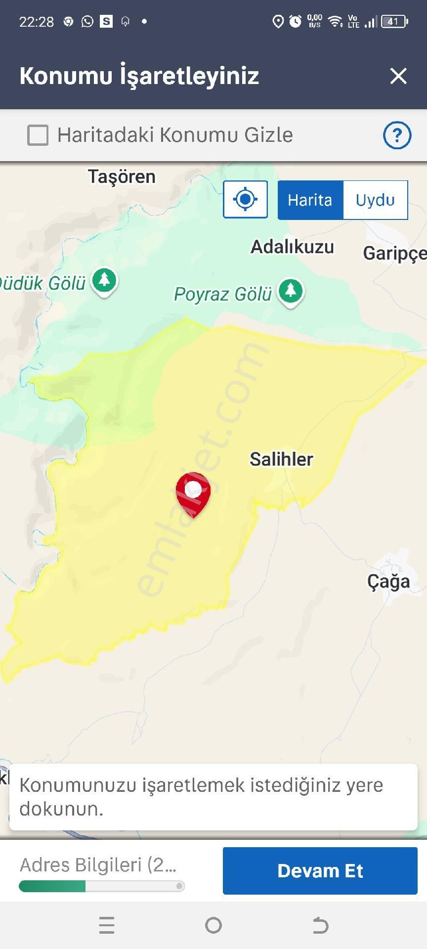 Güdül Salihler Satılık Tarla My Ekipdenankara Güdül Salihlerdesatılıkarazi Yolacephe Tam Yatırımlık