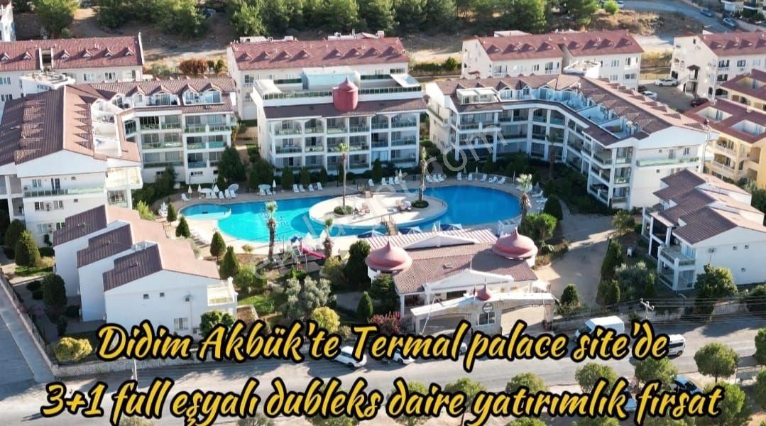 Didim Akbük Satılık Daire Didim Akbük'te Harika Site İçi 3+1 Eşyalı Daire