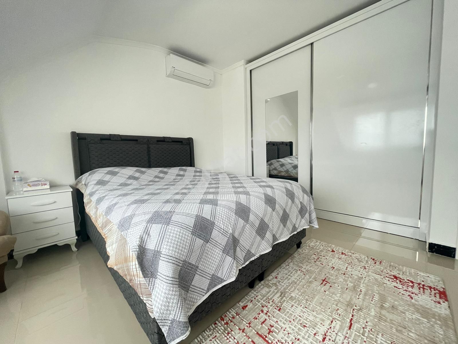 Alanya Kestel'de Lüks Eşyalı 2+1 Dubleks Daire Satışta - Görsel 17