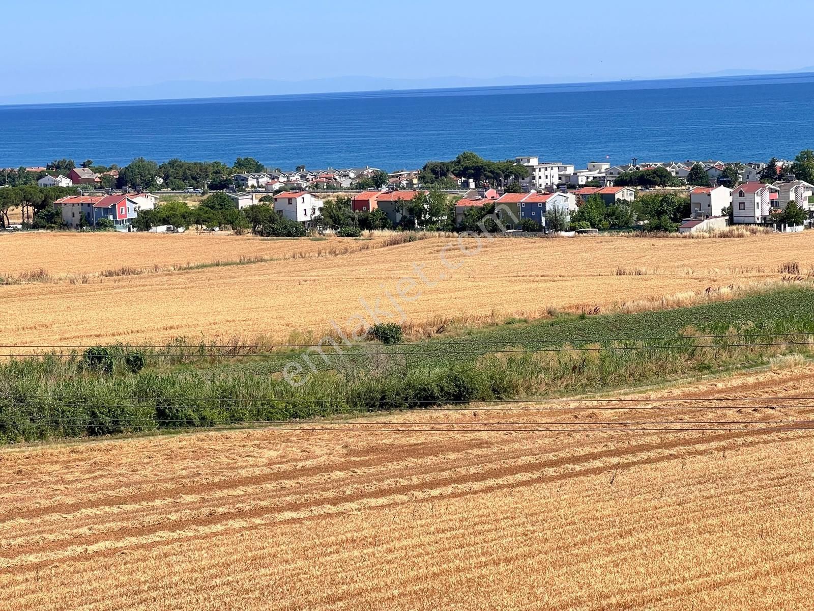 Marmaraereğlisi Çeşmeli Satılık Tarla 200 Bin Nakit Tapu Teslim Kalani Elden Taksit İmkani Tekirdağ Marmara Ereğlisi Full Deniz Manzaralı