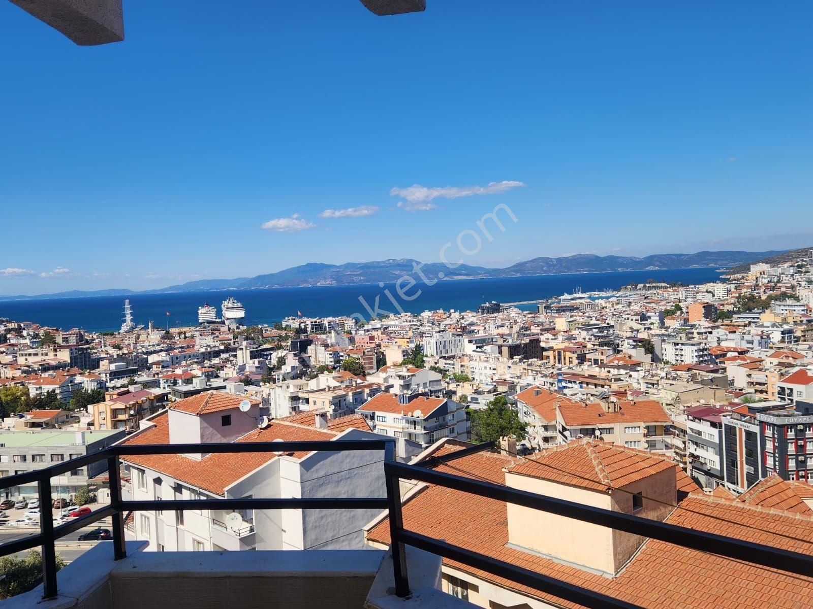 Kuşadası İkiçeşmelik Satılık Daire Deniz Manzaralı 3+1 Daire